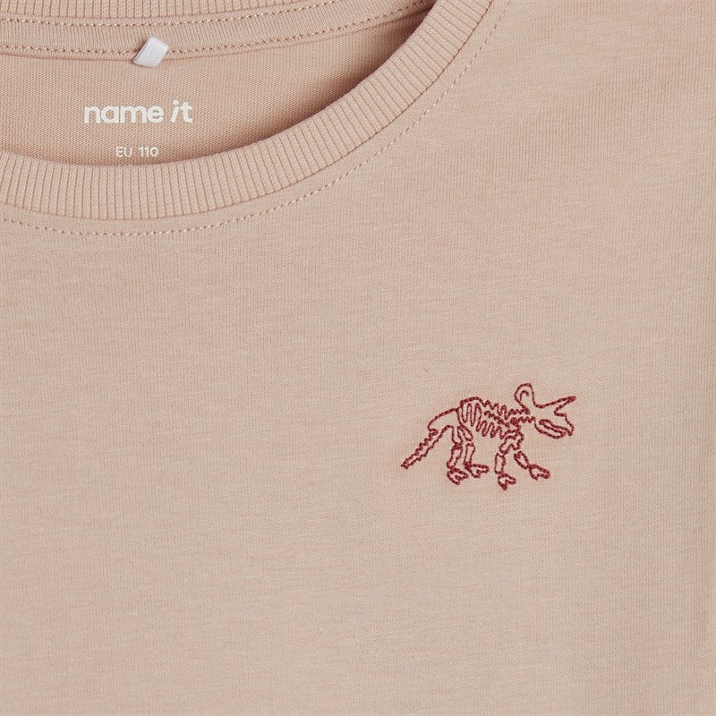 Name It Drenge Mini Vimpel Dino Online Langærmet T-shirt Mushroom - Billede 2