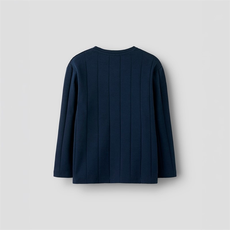 Name It Drenge Titan Langærmet T-shirt Navy Blazer - Billede 2