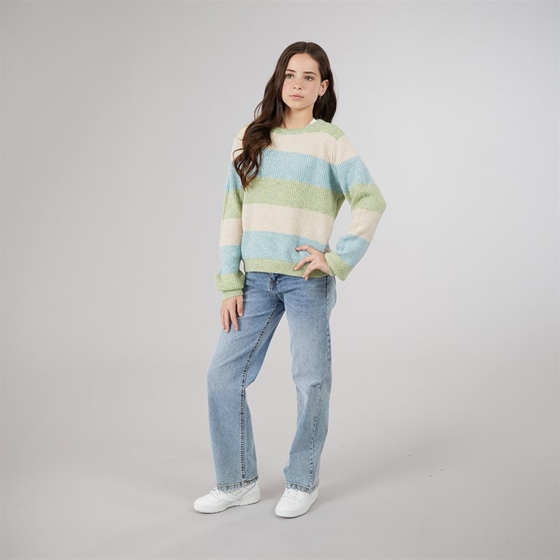 Name It Piger Sally Strikket Sweater Peyote - Billede 3