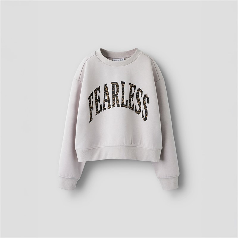 Name It Piger Bima Sweatshirt Lilac Marble - Billede 2