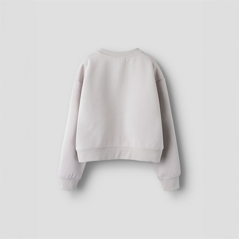Name It Piger Bima Sweatshirt Lilac Marble - Billede 3