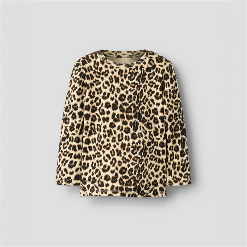 Name It Piger Ilis Langærmet Top Lambs Wool