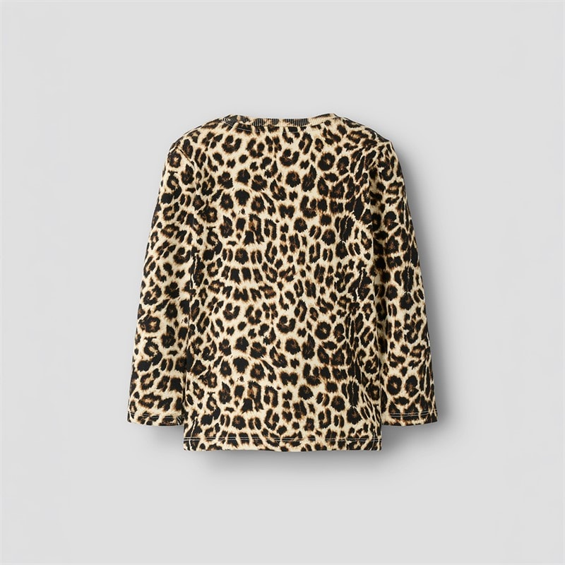 Name It Piger Ilis Langærmet Top Lambs Wool - Billede 2