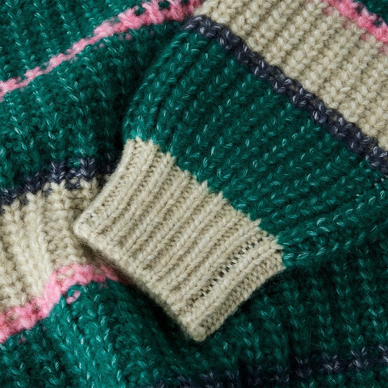 Name It Piger Subia Strikket Sweater Aventurine - Billede 3