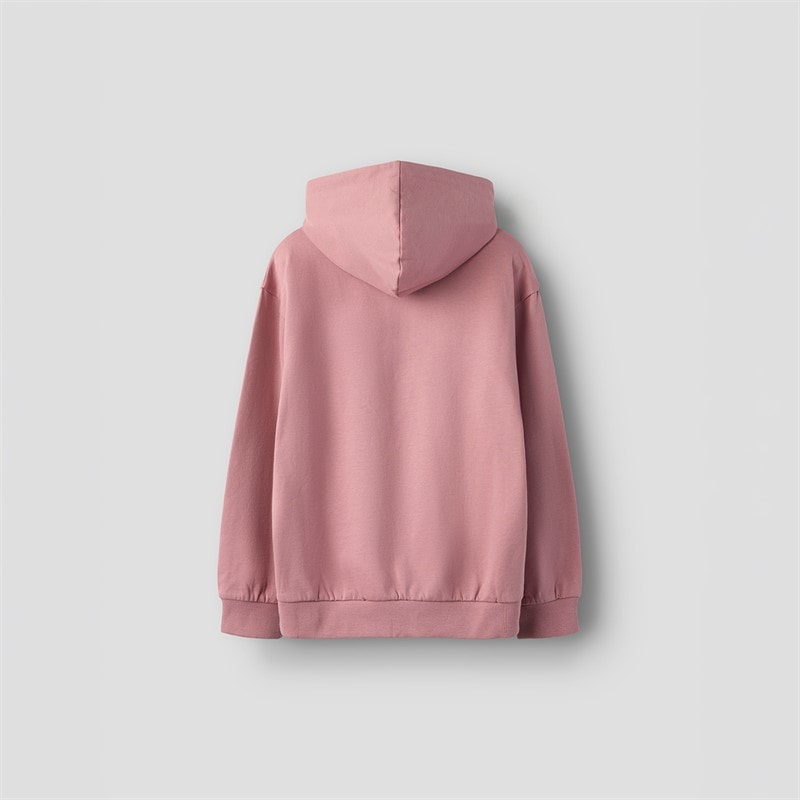 Name It Piger Bella Hættetrøje Nostalgia Rose - Billede 3