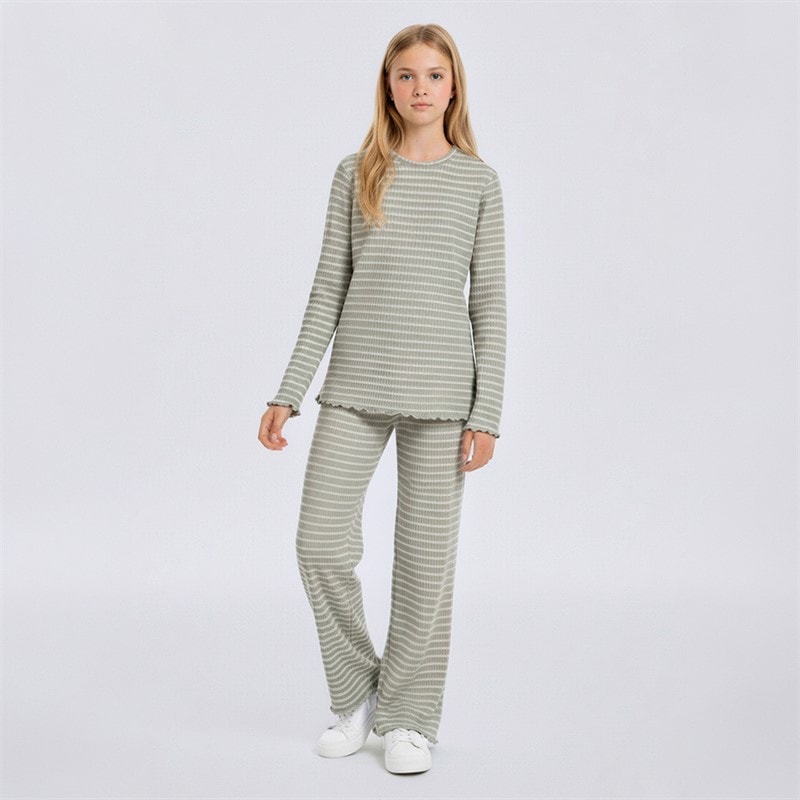 Name It Piger Vemma Langærmet T Shirt Shadow - Billede 4