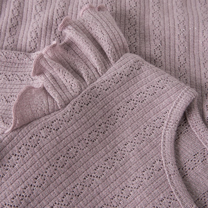 Name It Piger Blitta Langærmet Top Dawn Pink - Billede 3