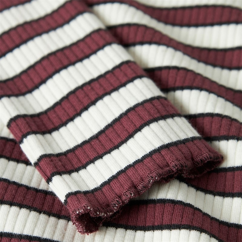 Name It Piger Tala T-shirt Oxblood Red - Billede 4