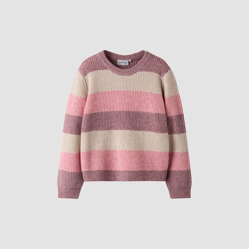 Name It Piger Sally Strikket Trøje Mauve Mist