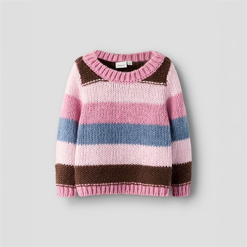 Name It Piger Poronja Strikket Sweater Mauve Orchid
