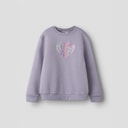 Name It Piger Selia Sweatshirt Lavender Gray
