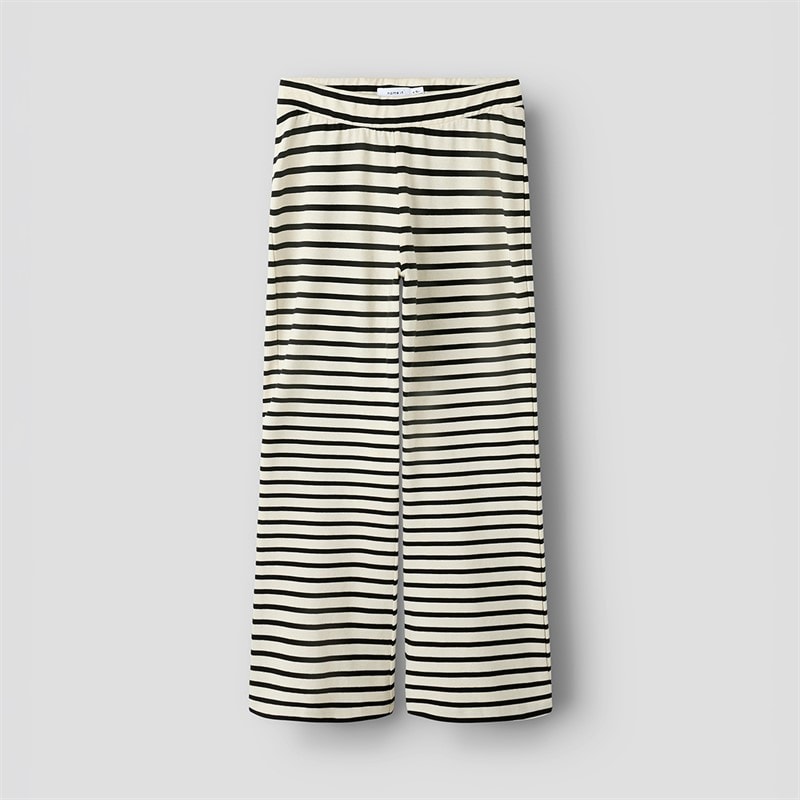 Name It Piger Belle vide ben bukser Cloud Dancer - Billede 2