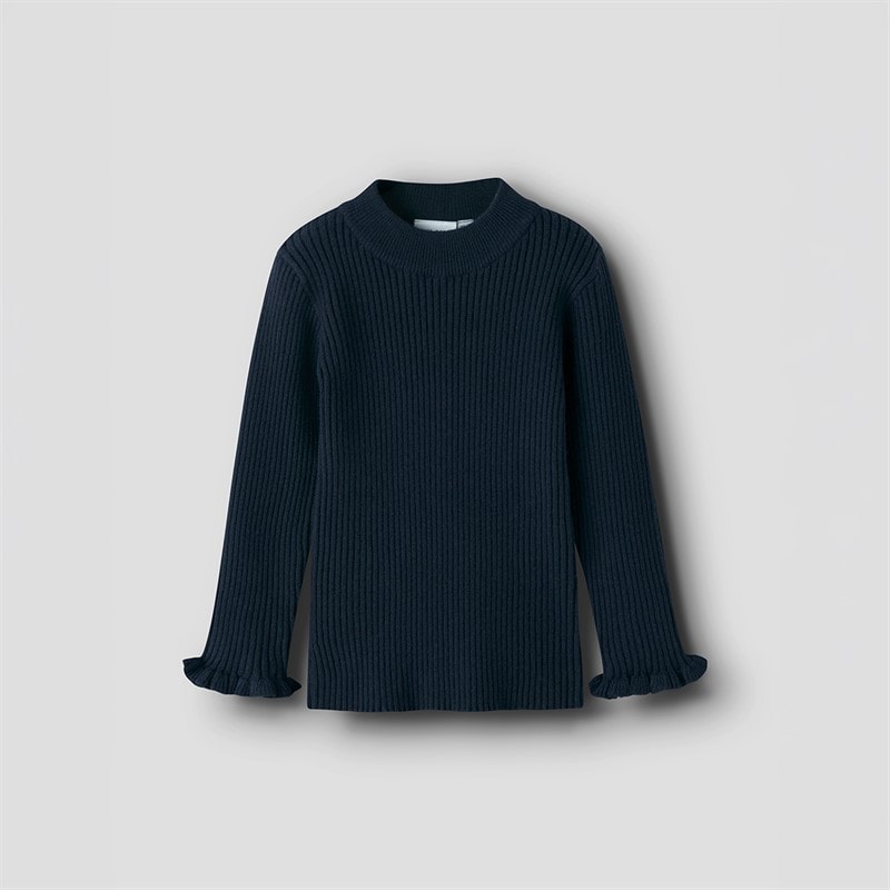 Name It Piger Vianna Strikket Top Navy Blazer