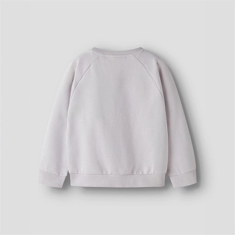 Name It Piger Venus Sweatshirt Lilac Marble - Billede 2