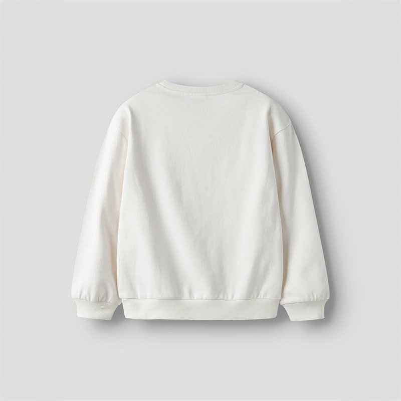 Name It Piger Bebo Sweatshirt Cloud Dancer - Billede 2