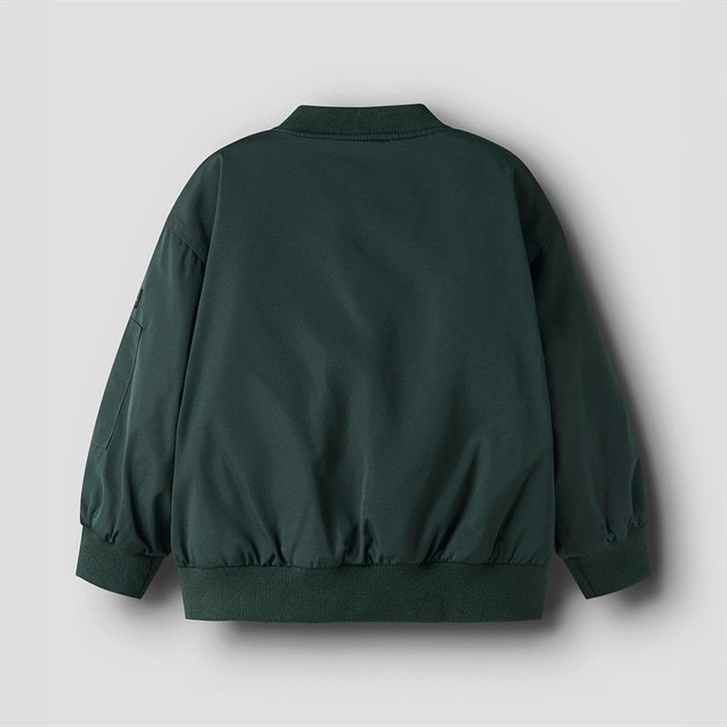 Name It Drenge Mini Mathias Bomber Jakke Green Gables - Billede 2