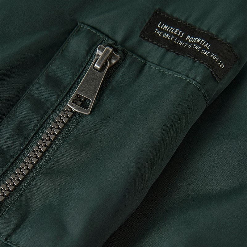 Name It Drenge Mini Mathias Bomber Jakke Green Gables - Billede 3