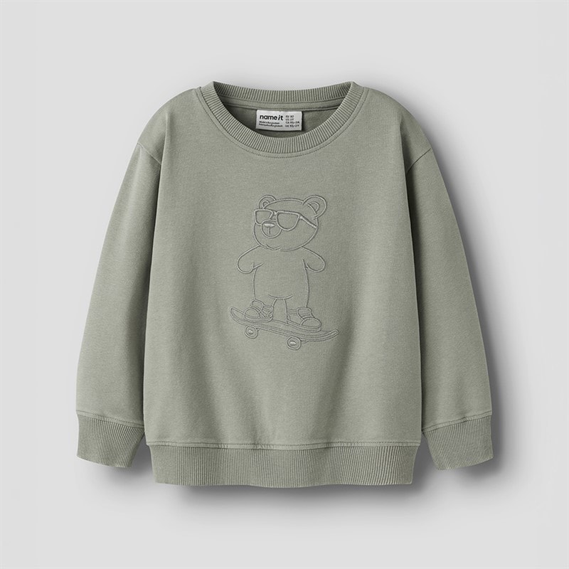 Name It Drenge Mini Dalk Sweatshirt Shadow