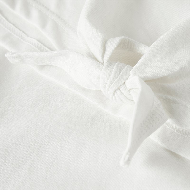 Name It Piger Vaya Kortærmet T-shirt Bright White - Billede 3
