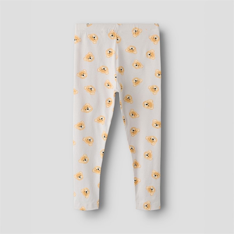Name It Piger Vivian Leggings Lilac Marble - Billede 2