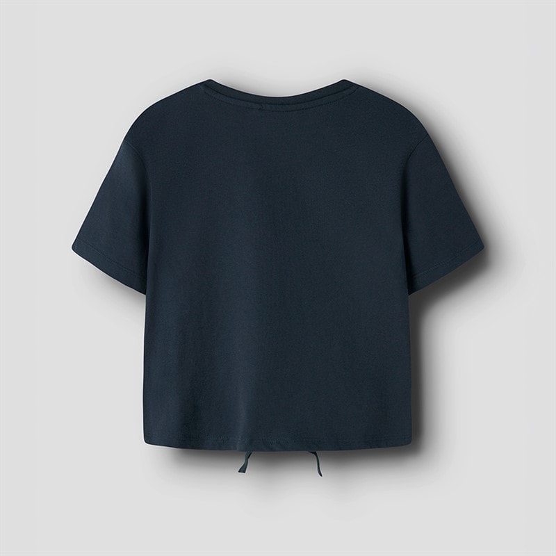 Name It Piger Vaya Kortærmet T-shirt Dark Sapphire - Billede 2