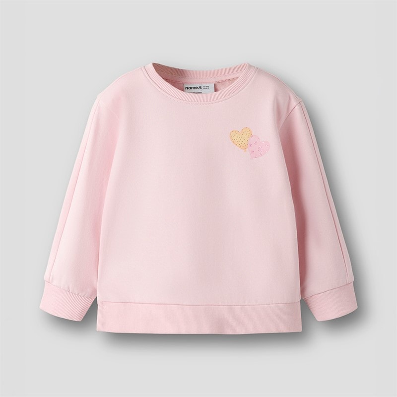 Name It Piger Denila Sweatshirt Parfait Pink - Billede 2