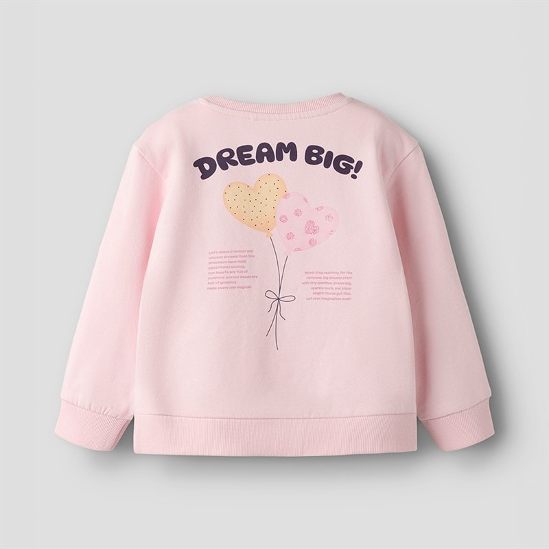 Name It Piger Denila Sweatshirt Parfait Pink - Billede 4