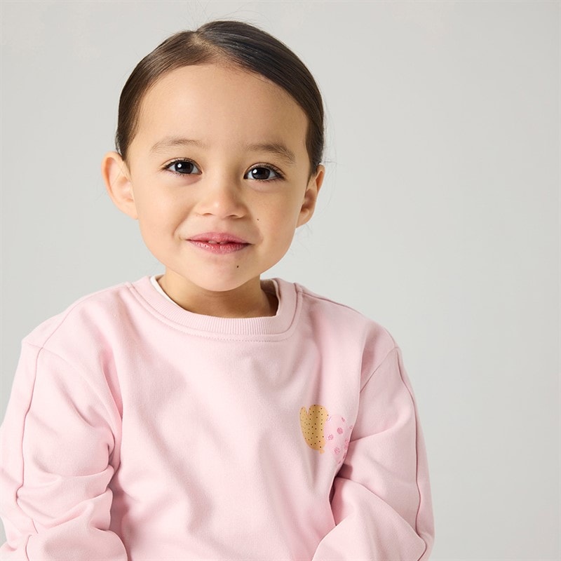Name It Piger Denila Sweatshirt Parfait Pink - Billede 5