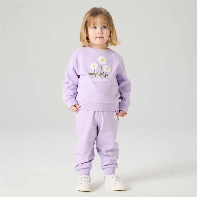 Name It Piger Daniea Sweatshirt Lavendula - Billede 4