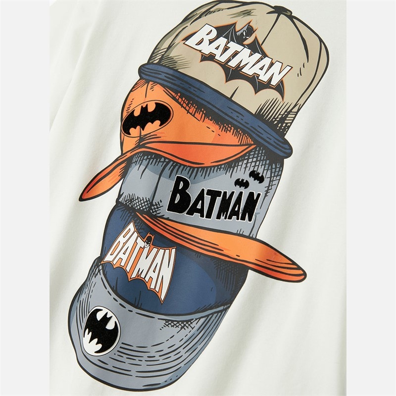 Name It Drenge Tilføj Batman T Shirt Cloud Dancer - Billede 3