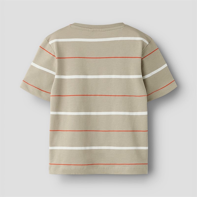 Name It Drenge Fritz T Shirt Aluminum - Billede 2