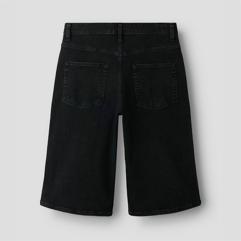 Name It Drenge Ben Skater Denim Jorts Black Denim - Billede 2