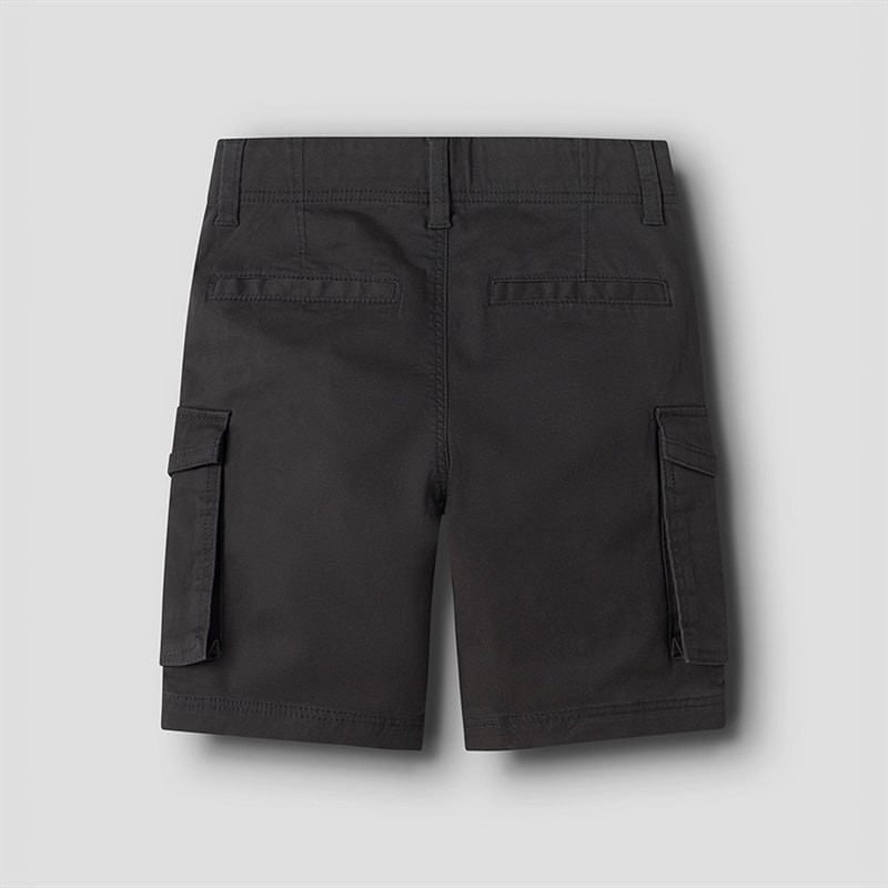 Name It Drenge Ryan Shorts Black Oyster - Billede 2