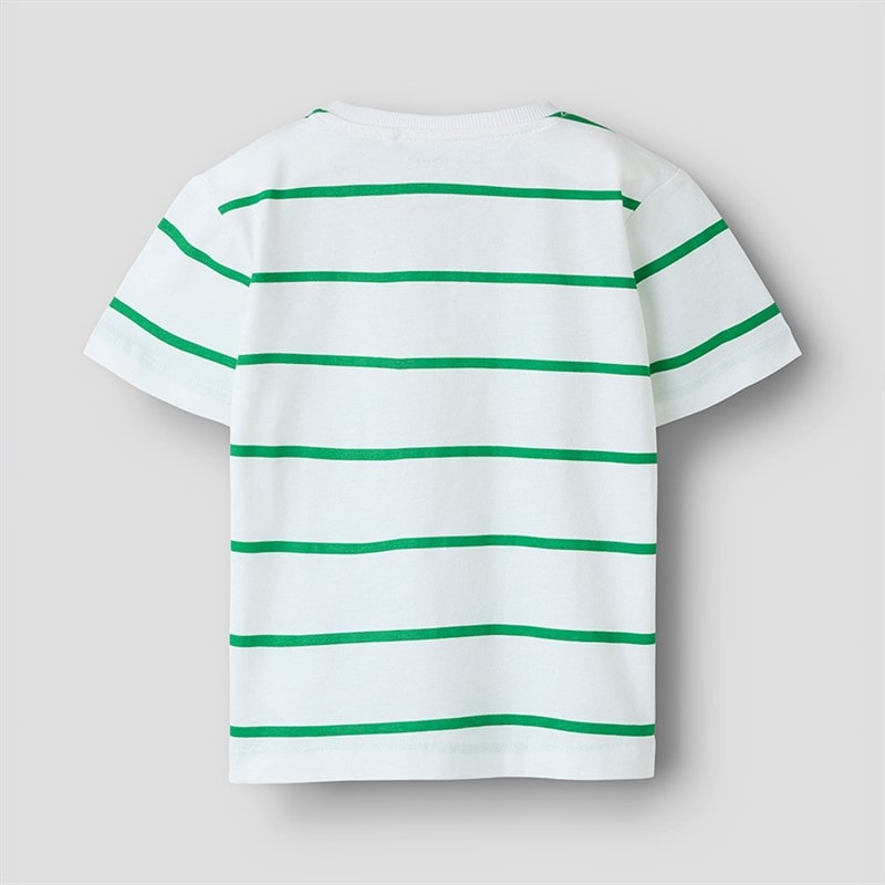 Name It Drenge Fritz T Shirt Bright White - Billede 2