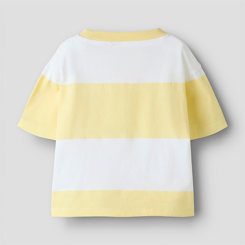 Name It Drenge Julio T-shirt Popcorn - Billede 2