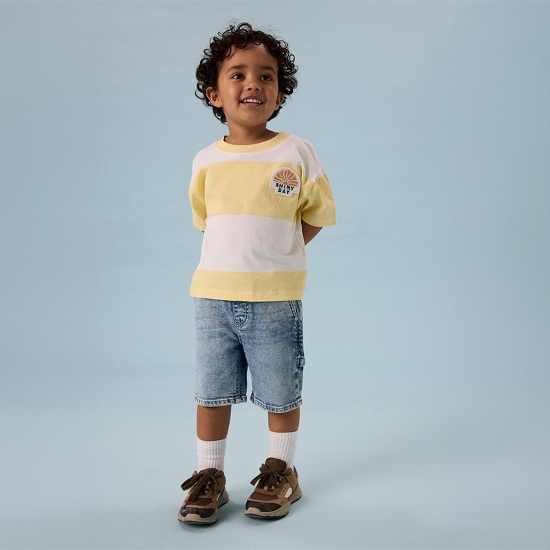 Name It Drenge Julio T-shirt Popcorn - Billede 4