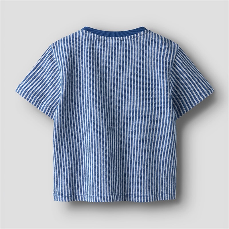 Name It Drenge Hans T-shirt Nautical Blue - Billede 2