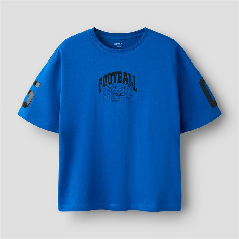 Name It Drenge Hennry T Shirt Deep Ultramarine - Billede 2