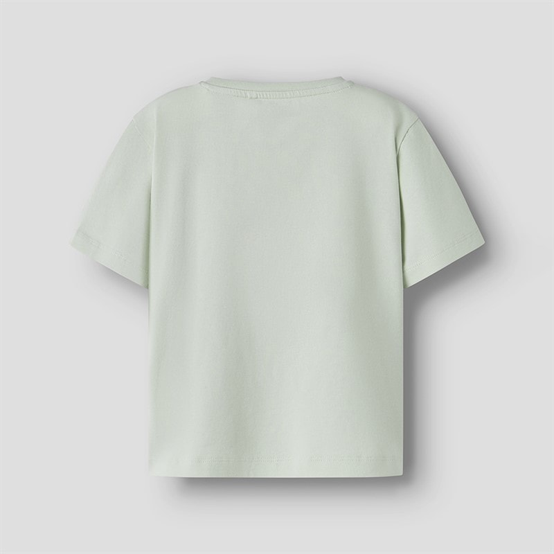 Name It Drenge James T Shirt Bleg akva - Billede 2