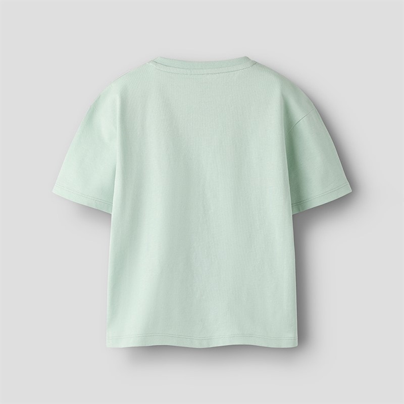 Name It Drenge Hadu T Shirt Subtil grøn - Billede 2