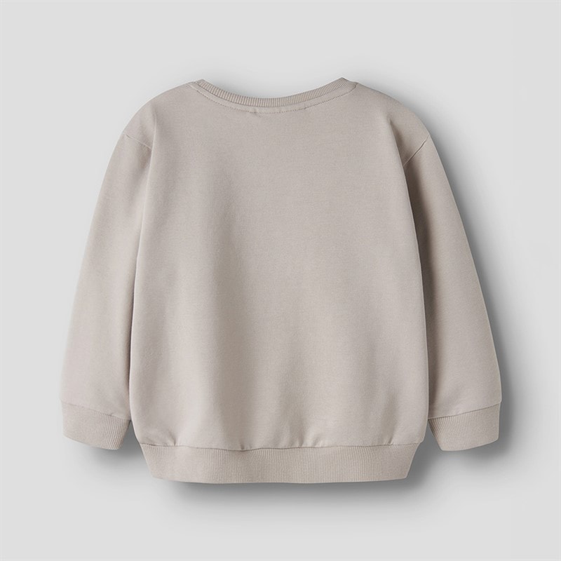Name It Drenge Jaso Sweatshirt Chateaugrå - Billede 2