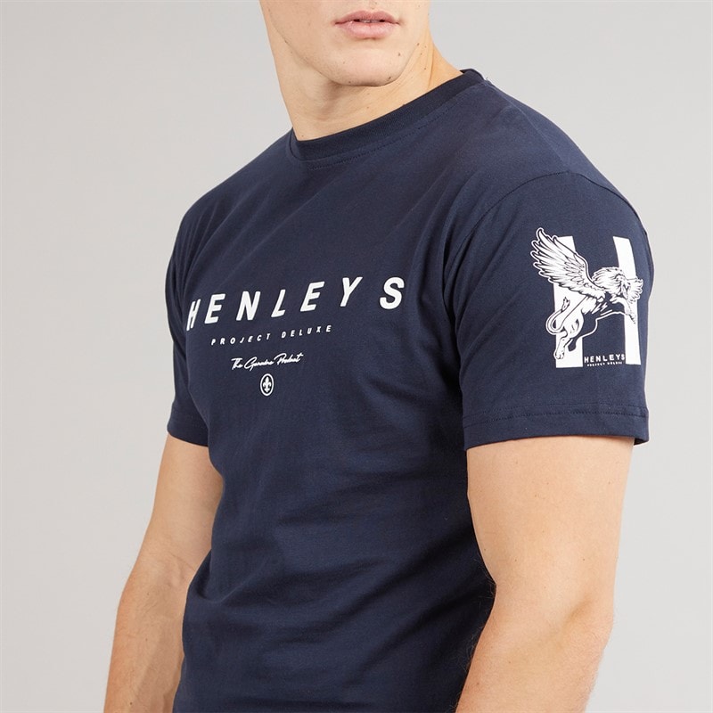Henleys Herre Hentyme T-shirts Flade - Billede 3
