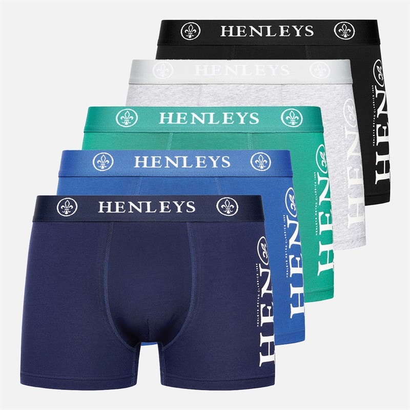 Henleys Herre Kelmack Boxer shorts Flerfarvet - Billede 1