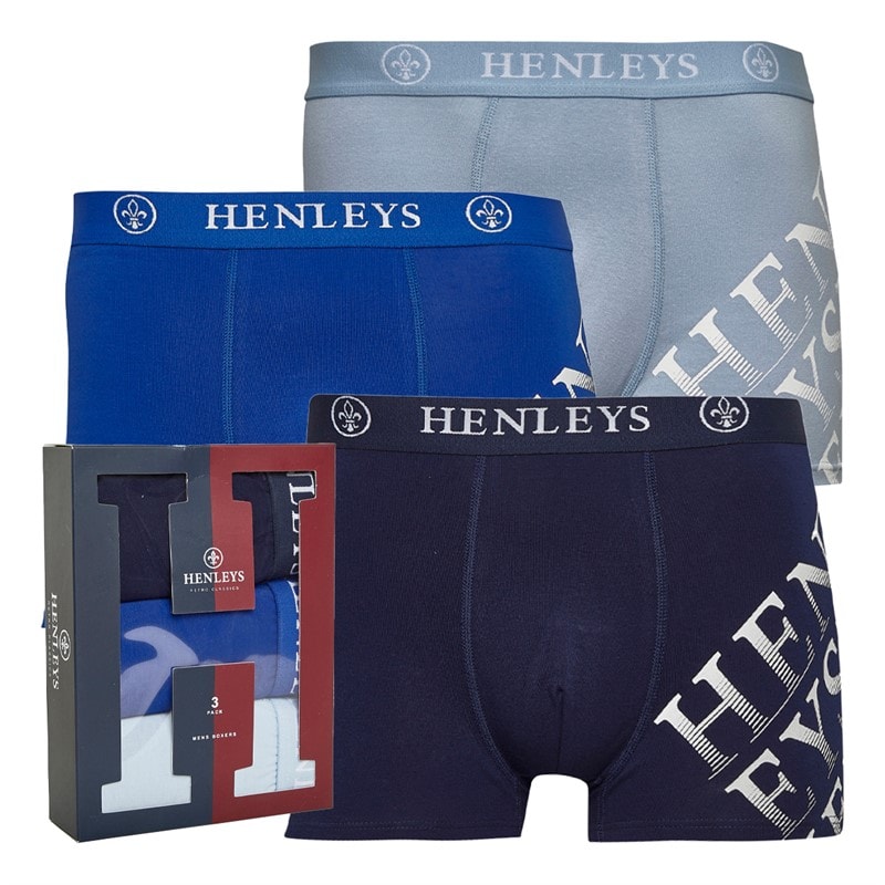 Henleys Herre Tringles Boxer shorts Flerfarvet