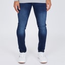 Henleys Herre Craze Comfort Jeans Mørk Vask