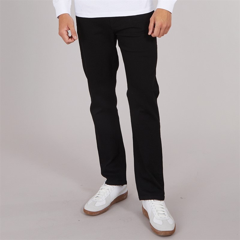Henleys Herre Craze Komfort Jeans Sort