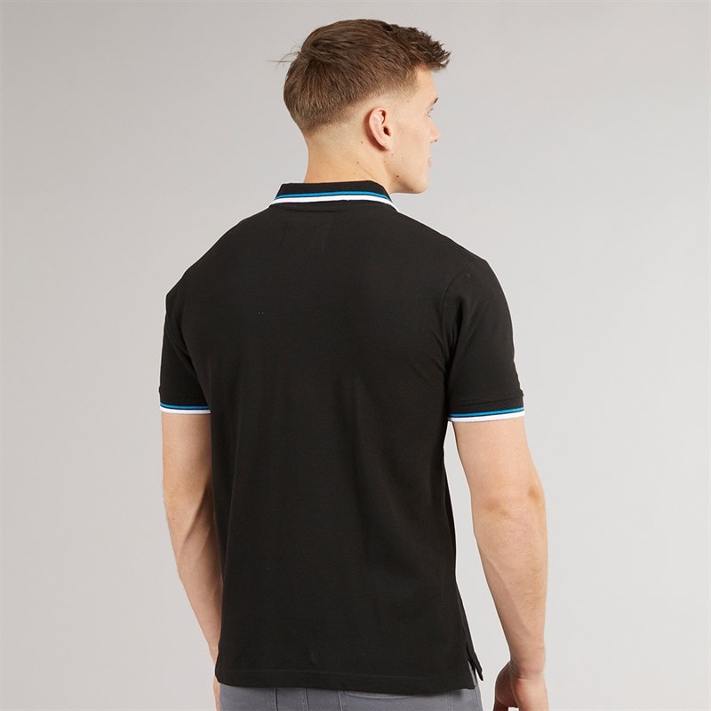 Henleys Herre Henalpha Polo Sort - Billede 2
