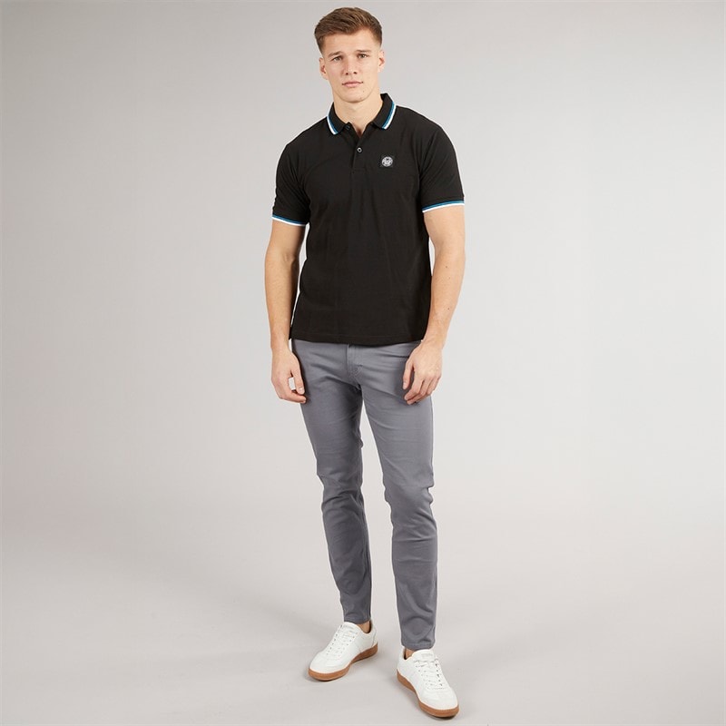 Henleys Herre Henalpha Polo Sort - Billede 4