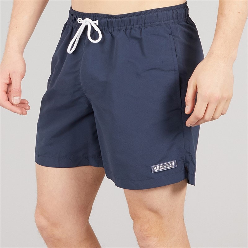 Henleys Herre Henycore Svømmebukser Navy - Billede 1