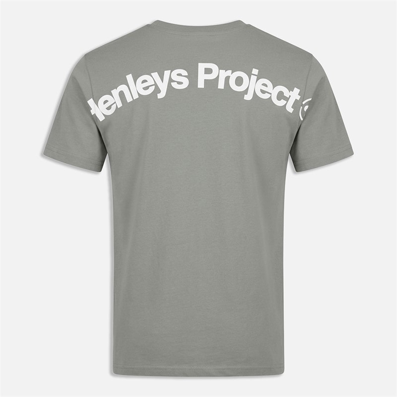 Henleys Herre Arkcab T Shirt Grå - Billede 2